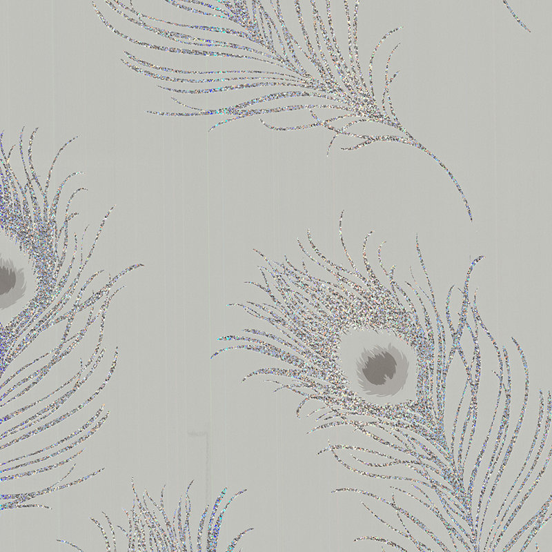 Brewster Home Fashions 33' x 20.5" Peacock Wallpaper Wayfair